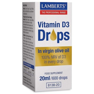 Lamberts Vitamin D3 Drops 20ml product image