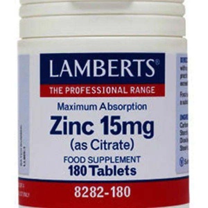 Lamberts Zinc Tablets 15mg Pack of 180 product image