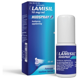 Lamisil 1% hudspray 15 ml produktbilde