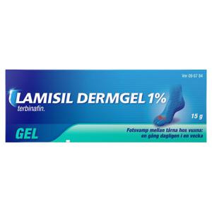 Lamisil Dermgel, gel 1 % 15 gr produkt bild