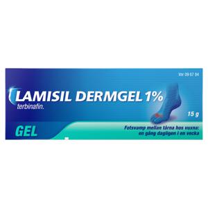 Lamisil Dermgel gel 1% 15 g produkt bild