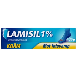 Lamisil kräm 1% 30 g produkt bild