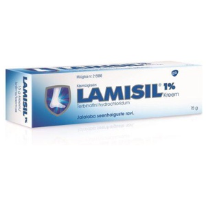 LAMISIL KREEM 10MG 15 g toote pilt