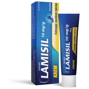 Lamisil Krem 1 %, 15 g produktbilde