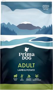 PrimaDog Adult All Breeds Lamb & Potato Torrfoder till Hund produkt bild
