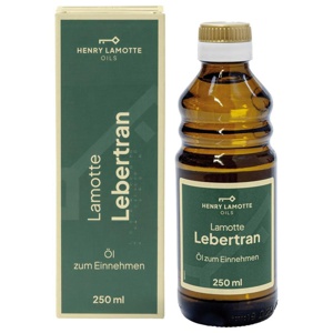 Lebertran Lamotte, 250 ml Flüssigkeit Produktbild