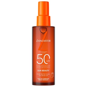 Lancaster Sun Beauty Dry Body Oil SPF50 150ml produktbillede
