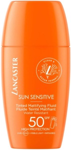 Lancaster Sun Sensitive Tinted Mattifying Fluid SPF50 produktbillede
