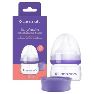 Lansinoh Babyflasche & Naturalwave Sauger XS 60 ml, 1 St Flaschen Produktbild