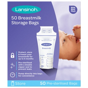 Lansinoh Fryseposer 50 stk produktbillede