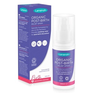 Lansinoh Organic Post-Birth Relief Spray, 100 ml produktbillede