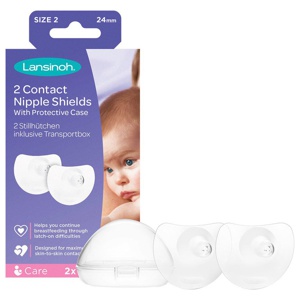 Lansinoh Contact Nipple Shields 24 mm 2 st produkt bild