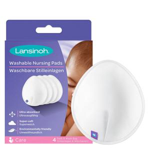 Lansinoh Tvättbara Amningsinlägg – 4 st produkt bild