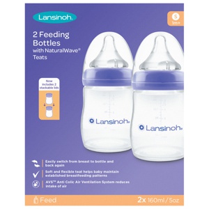 Lansinoh Sutteflaske NaturalWave 2 x 160 ml produktbillede