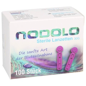LANZETTEN NODOLO steril 30 G ultra fine Produktbild