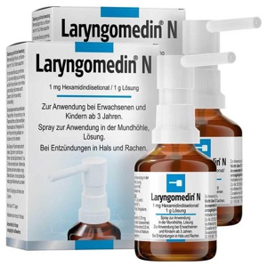 Laryngomedin N Spray, 2x45 g Spray Produktbild
