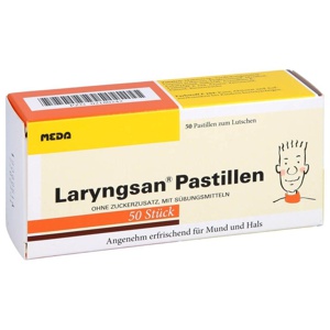 LARYNGSAN Pastillen 50 St Pastillen Produktbild