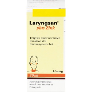 LARYNGSAN Plus Zink Lösung Produktbild