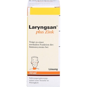 LARYNGSAN Plus Zink Lösung Produktbild