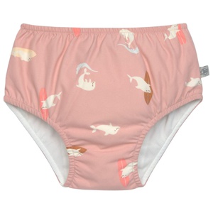 Lässig Badblöja Dolphin Peach 12–18 mån produkt bild