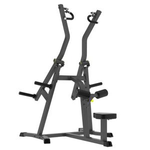 Lat Pulldown Latsdragsmaskin Svart produkt bild