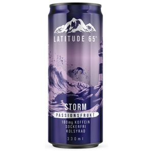 Latitude 65 Storm Passionsfrukt 330ml produkt bild