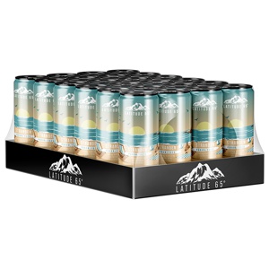 Latitude 65 Stranden Päron/Yuzu 24x330ml produkt bild