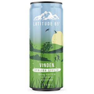 Latitude 65 Vinden Syrliga Äpplen 330ml produkt bild