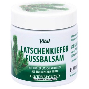 Latschenkiefer Fußbalsam Tiroler Waldmännlein, 100 ml Balsam Produktbild