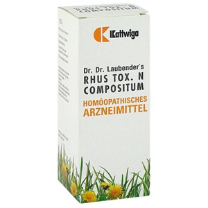 LAUBENDERS Rhus tox.N comp.Tropfen Produktbild