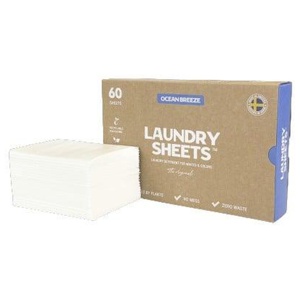 Laundry Sheets Ocean Breeze, 60-pack produkt bild