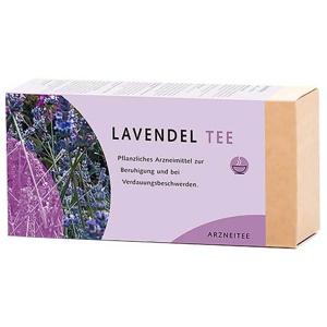 Lavendelblüten Tee Beutel, 25 St Filterbeutel Produktbild