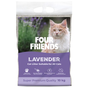 Lavender kattsand - 10 kg produkt bild
