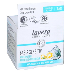 LAVERA basis sensitiv Feuchtigkeitscreme Q10 Produktbild