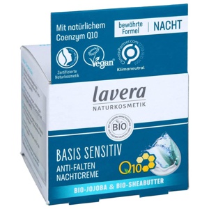 LAVERA basis sensitiv Nachtcreme Q10 Produktbild