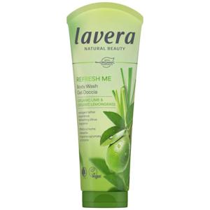 Lavera Body Wash Refresh Me Lime & Lemongrass 250 ml produkt bild