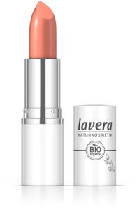 lavera Cream Glow Lipstick – rosa grapefrukt 05 – intensiv färg – glänsande finish – hög bärkomfort – håller i upp till 6 timmar – vegansk – naturkosmetik (1 x 18 g) produkt bild