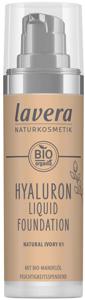 Lavera Hyaluron Liquid Foundation Natural Ivory 01 30 ml produkt bild