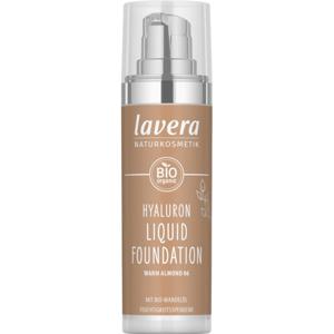 Lavera Hyaluron Liquid Foundation Warm Almond 06 30 ml produkt bild