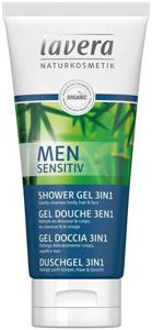 Lavera Men Sensitiv Shower Gel 3in1, 200 ml produkt bild