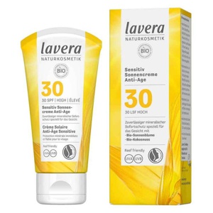 Lavera sensitiv Sonnencreme anti-age LSF 30, 50 ml Creme Produktbild