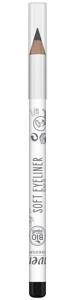 lavera mjuk eyeliner svart 01 jojobaolja och solrosololja Natrue produkt bild