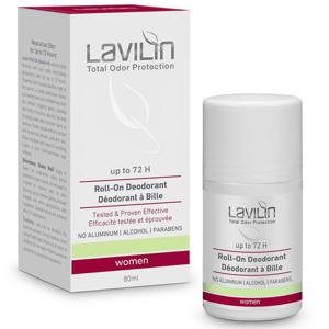 Lavilin 72 H Deodorant Roll on, 80 ml, Women produkt bild