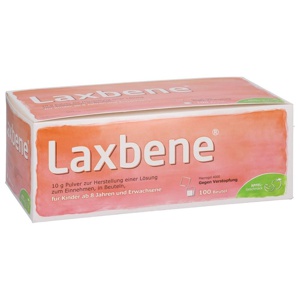 Laxbene 10 g Pulver zur Her.e.Lösung zum Einnehmen, 100X10 g Pulver zur Herstellung einer Lösung zum Einnehmen Produktbild