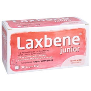 LAXBENE junior 4 g Neutral PLE Kdr.6 Mon.-8 Jahre Produktbild