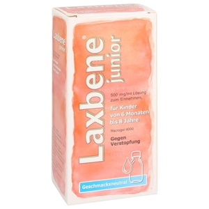 LAXBENE junior 500 mg/ml Lsg.z.Einnehmen Kdr.6M-8J Produktbild