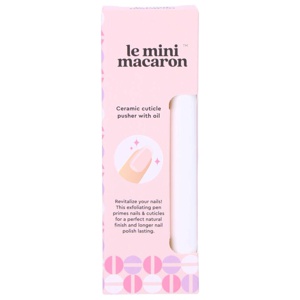 Le Mini Macaron Ceramic Cuticle Care Tool With Oil produktbillede