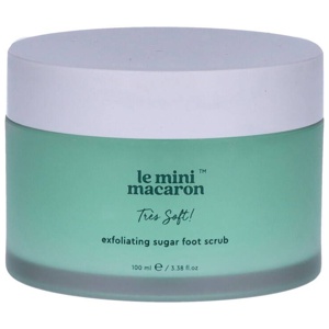 Le Mini Macaron Tres Soft Exfoliating Sugar Foot Scrub produktbillede