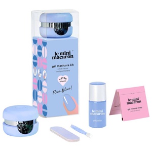 Le Mini Macaron Gel Manicure Kit Fleur Bleue produktbillede