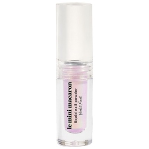 Le Mini Macaron Liquid Nail Powder Violet Frost 2 ml produkt bild